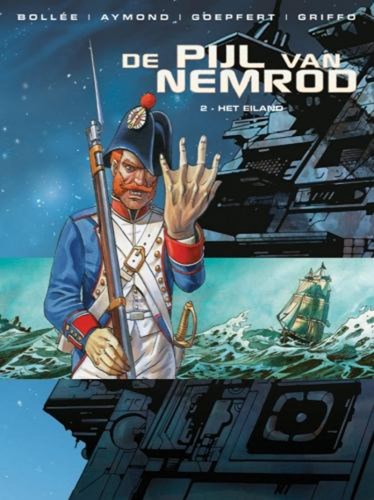 Pijl van Nemrod 2 - Het Eiland, Hardcover (Silvester Strips & Specialities)