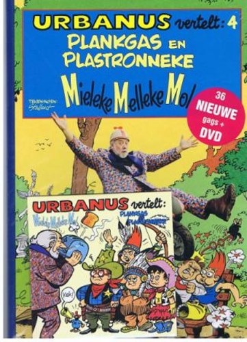 Urbanus vertelt 4 - Plankgas en Plastronneke Miele Melleke Mol 4 + dvd, Softcover (Standaard Uitgeverij)