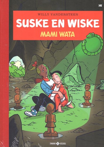 Suske en Wiske 340 - Mami Wata, Hc+linnen rug, Vierkleurenreeks - Luxe (Standaard Uitgeverij)