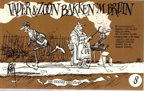 Vader & Zoon 8 - Vader & Zoon bakken 'm bruin, Softcover (Van Gennep Amsterdam)
