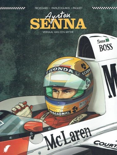 Plankgas 7 / Ayrton Senna  - Verhaal van een mythe, Hardcover (Daedalus)