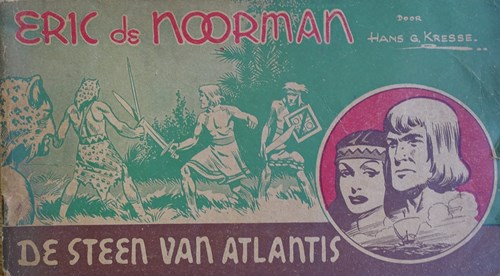 Eric de Noorman - Nederlands oblong reeks 1 - De steen van Atlantis