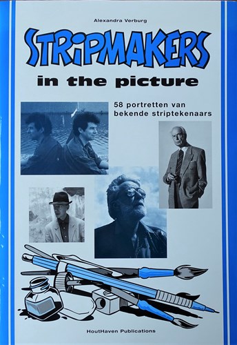 Alexandra Verburg  - Stripmakers in the picture, Hc+Stofomslag (Houthaven Publications)