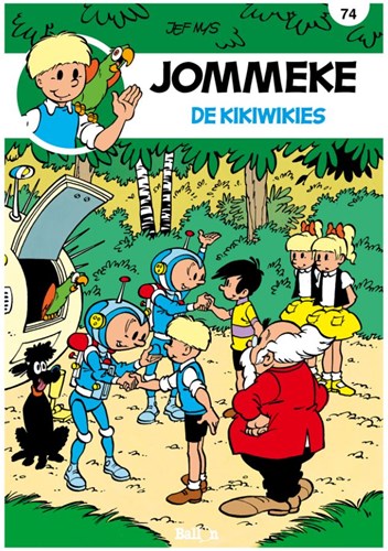Jommeke 74 - De Kikiwikies, Softcover, Jommeke - Relook (Ballon)