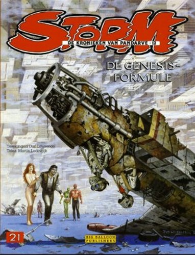 Storm 21 - De Genesis-formule, Softcover, Eerste druk (1995), Kronieken van Pandarve - Sc (Big Balloon)
