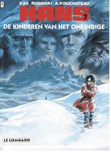 Hans 7 - De kinderen van het oneindige, Softcover, Eerste druk (1994) (Lombard)