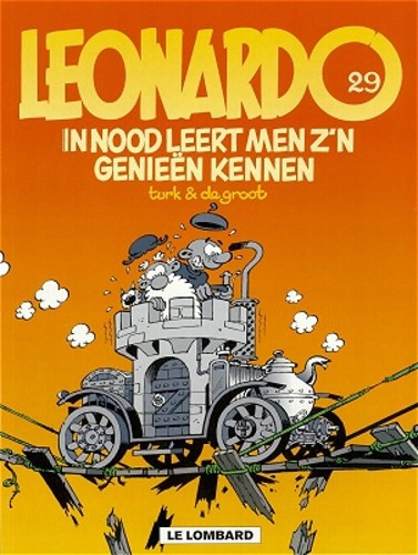 Leonardo 29 - In nood leert men z'n genieën kennen, Softcover, Leonardo - Le Lombard (Lombard)