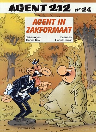 Agent 212 24 - Agent in zakformaat, Softcover, Eerste druk (2004), Agent 212 - Oorspronkelijke cover (Dupuis)