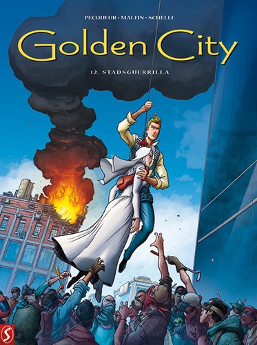 Golden City 12 - Stadsguerrilla, Hardcover (Silvester Strips & Specialities)