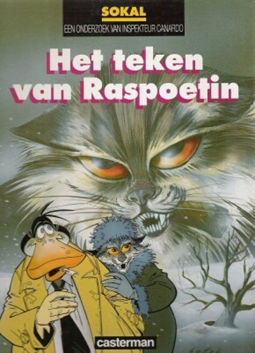 Inspecteur Canardo 2 - Het teken van Raspoetin, Hardcover, Eerste druk (1990) (Casterman)