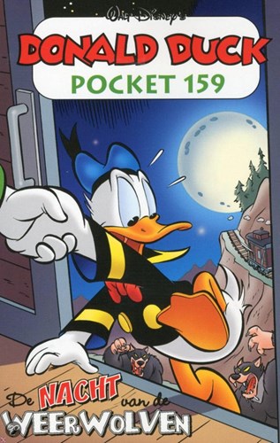 Donald Duck - Pocket 3e reeks 159 - De nacht van de weerwolven, Softcover, Eerste druk (2009) (Sanoma)