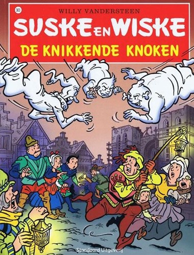 Suske en Wiske 303 - De knikkende knoken, Softcover, Eerste druk (2009), Vierkleurenreeks - Softcover (Standaard Uitgeverij)