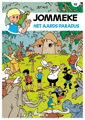 Jommeke 92 - Het aards paradijs, Softcover, Jommeke - Relook (Ballon)