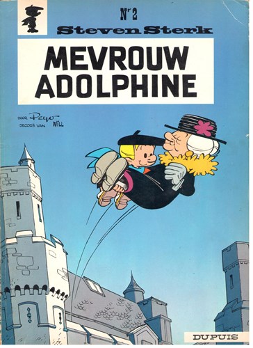 Steven Sterk 2 - Mevrouw Adolphine, Softcover, Eerste druk (1965) (Dupuis)