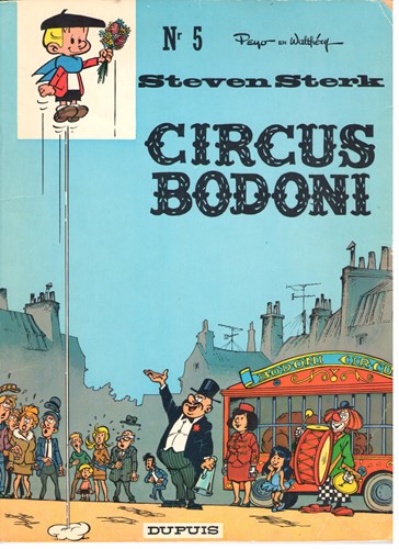 Steven Sterk 5 - Circus Bodoni, Softcover, Eerste druk (1971) (Dupuis)