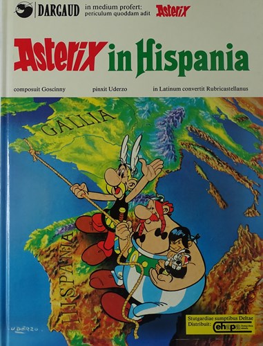 Asterix - Latijn 17 - Asterix in Hispania, Hardcover (Ehapa)