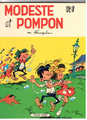 Modeste et Pompon 1 r1 - Modeste et Pompon, Hardcover, Eerste druk (1980), Modeste et Pompon (Magic Strip)