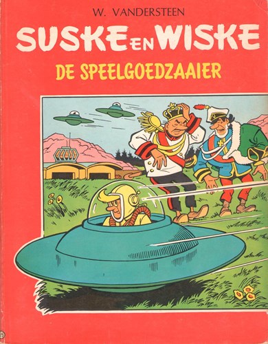 Suske en Wiske - Tweekleurenreeks gelijkvormig 55 - De speelgoedzaaier, Softcover (Standaard Boekhandel)