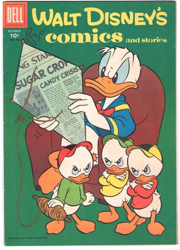 Walt Disney's - Comics 193 - Walt Disney's comics and stories 193, Softcover, Eerste druk (1956) (Dell Comic)