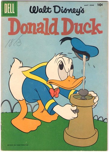 Donald Duck - Weekblad (Amerikaans) 59 - Donald Duck may. '58, Softcover (Dell Comic)