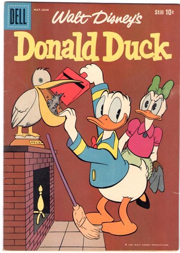 Donald Duck - Weekblad (Amerikaans) 65 - Donald Duck may '59, Softcover (Dell Comic)