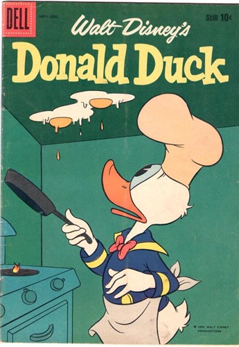 Donald Duck - Weekblad (Amerikaans) 68 - Donald Duck nov. '58, Softcover (Dell Comic)