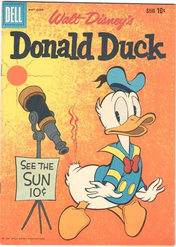 Donald Duck - Weekblad (Amerikaans) 71 - Donald Duck may '60, Softcover (Dell Comic)