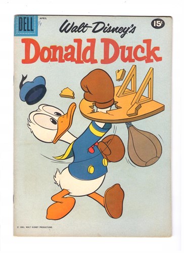 Donald Duck - Weekblad (Amerikaans) 76 - Donald Duck mar. '61, Softcover (Dell Comic)