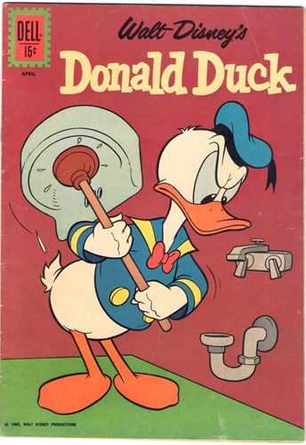 Donald Duck - Weekblad (Amerikaans) 82 - Donald Duck mar. '62, Softcover (Dell Comic)