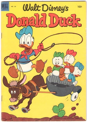 Donald Duck - Weekblad (Amerikaans) 30 - donald duck jul. '53, Softcover (Dell Comic)