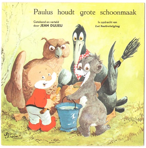 Paulus de Boskabouter - flexisingle  - Paulus houdt grote schoonmaak, Softcover (Illustra Bilthoven)