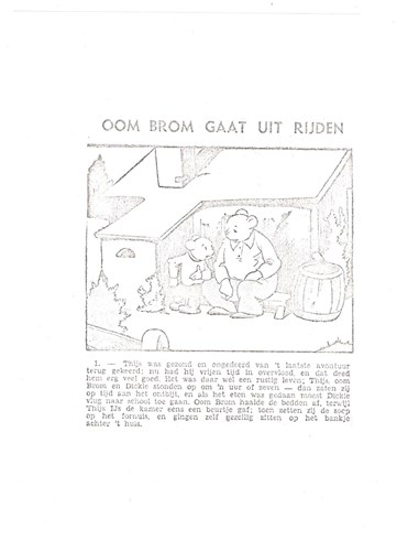 Thijs IJs - Bosch  - Oom Brom gaat uit rijden, Softcover (Jack Bosch)