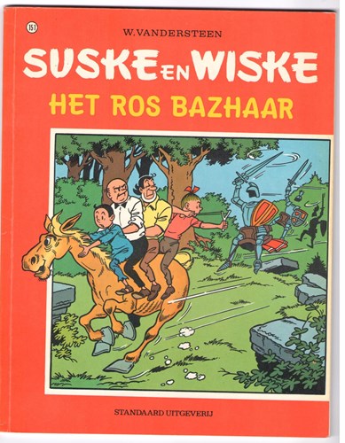 Suske en Wiske 151 - Het ros Bazhaar, Softcover, Vierkleurenreeks - Softcover