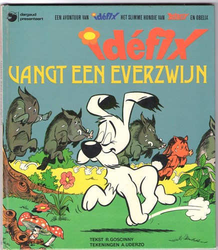 Asterix en Obelix  - Idéfix vangt een everzwijn, Hardcover (Amsterdam Boek)