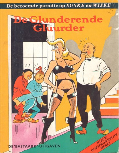 Suske en Wiske - Parodieen 1 - De glunderende gluurder, Softcover (Bastaard)