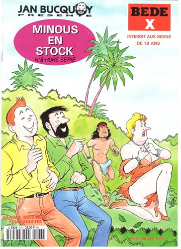 Kuifje - Parodie & Illegaal 13 - Minous en stock, Softcover (Bandes dessinees pour adults)