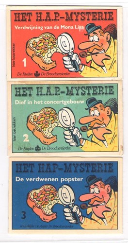 H.a.p.-Mysterie, het  - Complete set van 4 delen, Softcover, Eerste druk (1987) (De Ruijter)