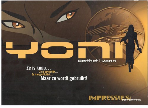 Yoni  - Ze is knap... Persdossier, Persdossier (Dupuis)