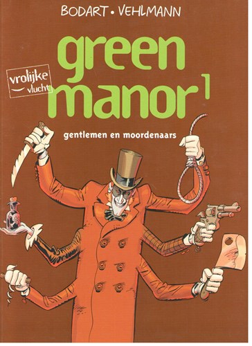 Vrolijke vlucht  - Green Manor 1 - persdossier - Gentlemen en moordenaars, Persdossier (Dupuis)