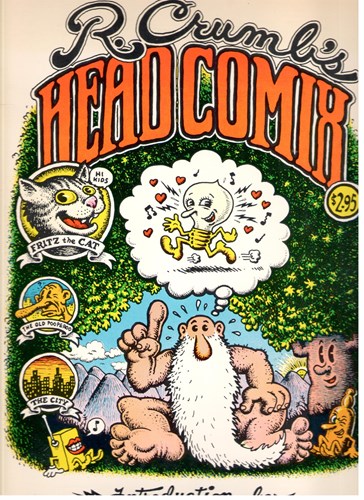 Robert Crumb  - R. Crumb's Head Comix, Softcover (Ballantine Books)