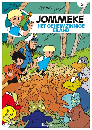 Jommeke 124 - Het geheimzinnige eiland, Softcover, Jommeke - Relook (Ballon)