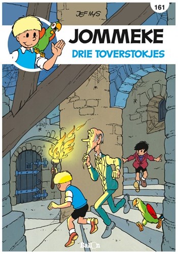 Jommeke 161 - Drie toverstokjes, Softcover, Jommeke - Relook (Ballon)
