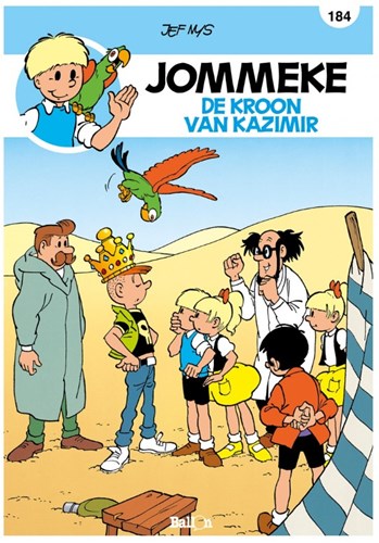 Jommeke 184 - De kroon van Kazimir, Softcover, Jommeke - Relook (Ballon)
