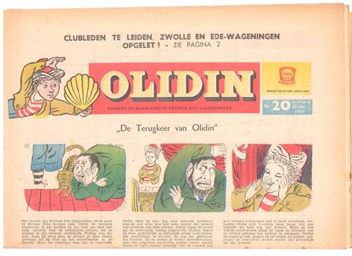 Olidin  - De terugkeer van Olidin - 2, Softcover (Shell Junior Club)