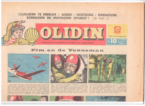 Olidin  - Pim en de Venusman, Softcover (Shell Junior Club)