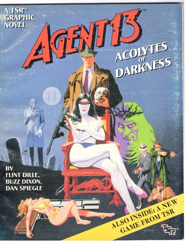 Agent 13  - Acolytes of Darkness, Softcover (TSR)