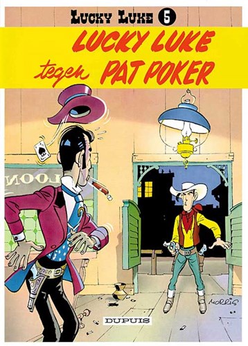 Lucky Luke - Dupuis 5 - Lucky Luke tegen Pat Poker, Softcover (Dupuis)