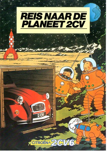 Citroën reclame uitgaven  - reis naar de planeet 2cv, Softcover (Citroën)