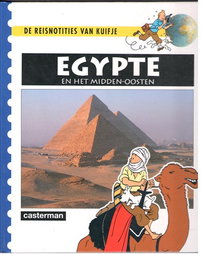 Kuifje - Reisnotities van Kuifje, de 7 - Egypte en het Midden-Oosten, Hardcover (Casterman)