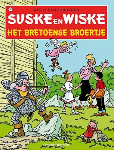 Suske en Wiske 192 - Het Bretoense broertje, Softcover, Vierkleurenreeks - Softcover (Standaard Uitgeverij)